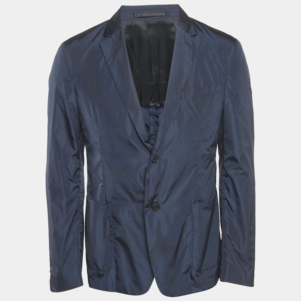 コート PRADA Midnight Blue Wool Blend Coat Prada Midnight Blue Wool Blend Coat | italist