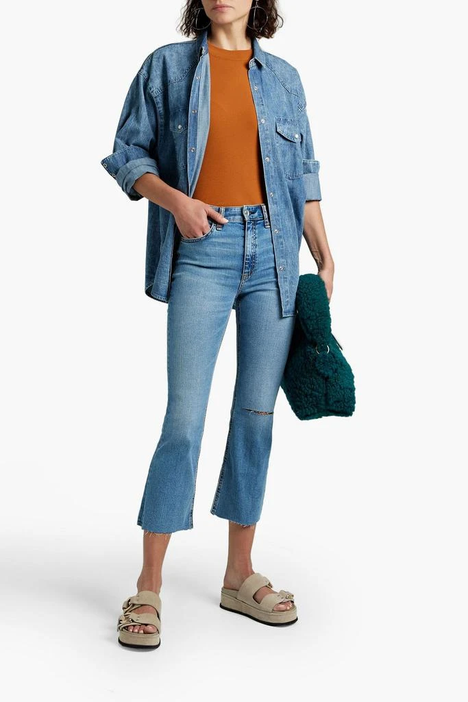 Rag & Bone Nina high-rise kick-flare jeans 2