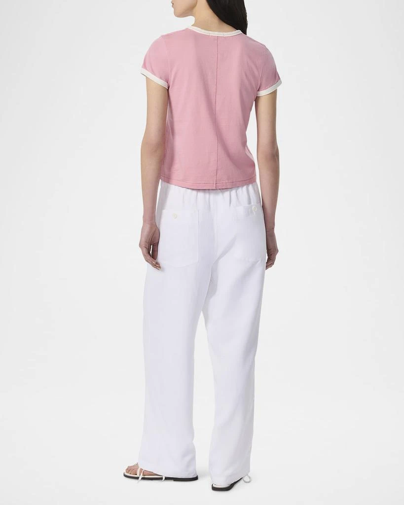 Rag & Bone Miami Boxy Ringer Tee 3