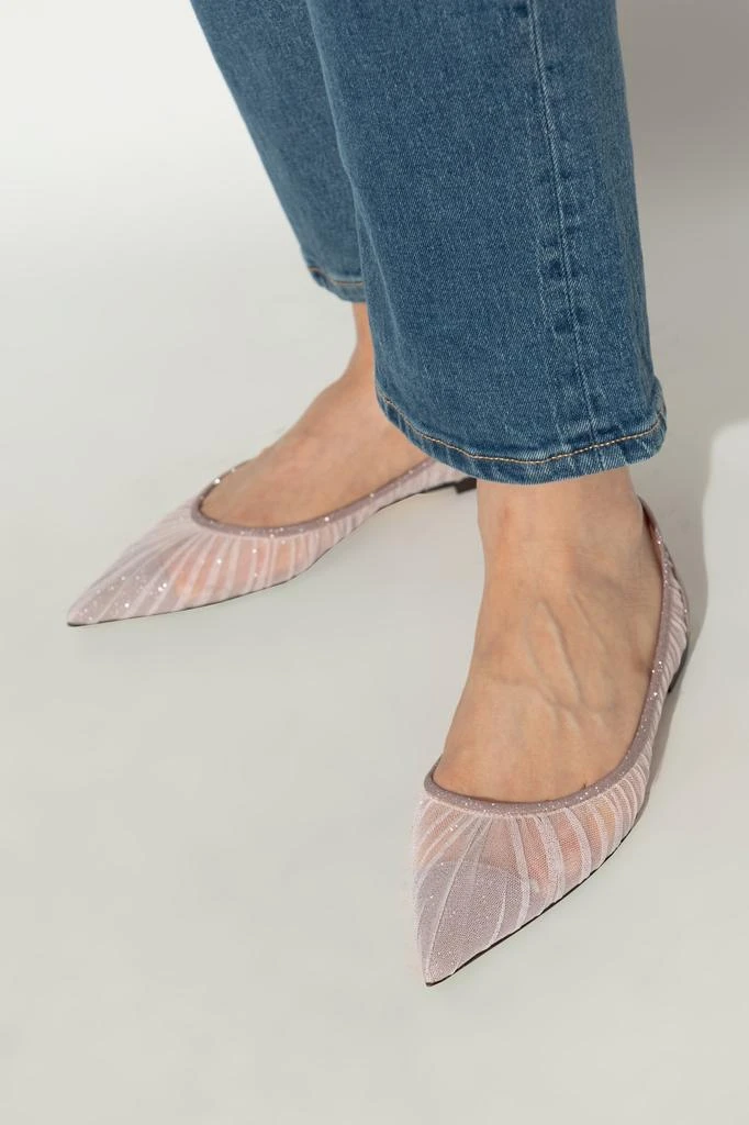 Jimmy Choo Ballet Flats 'Love' 2