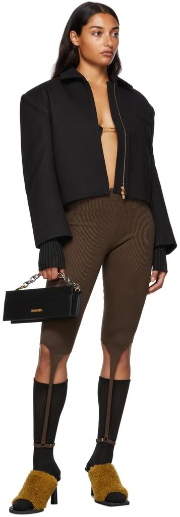 Jacquemus Brown 'Le Collant Alba' Leggings 4
