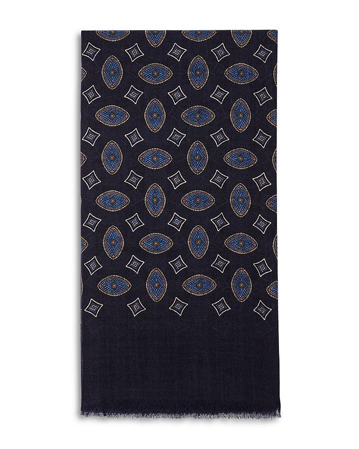 The Men's Store at Bloomingdale's Mantero Geometric Italian Wool Scarf - Exclusive