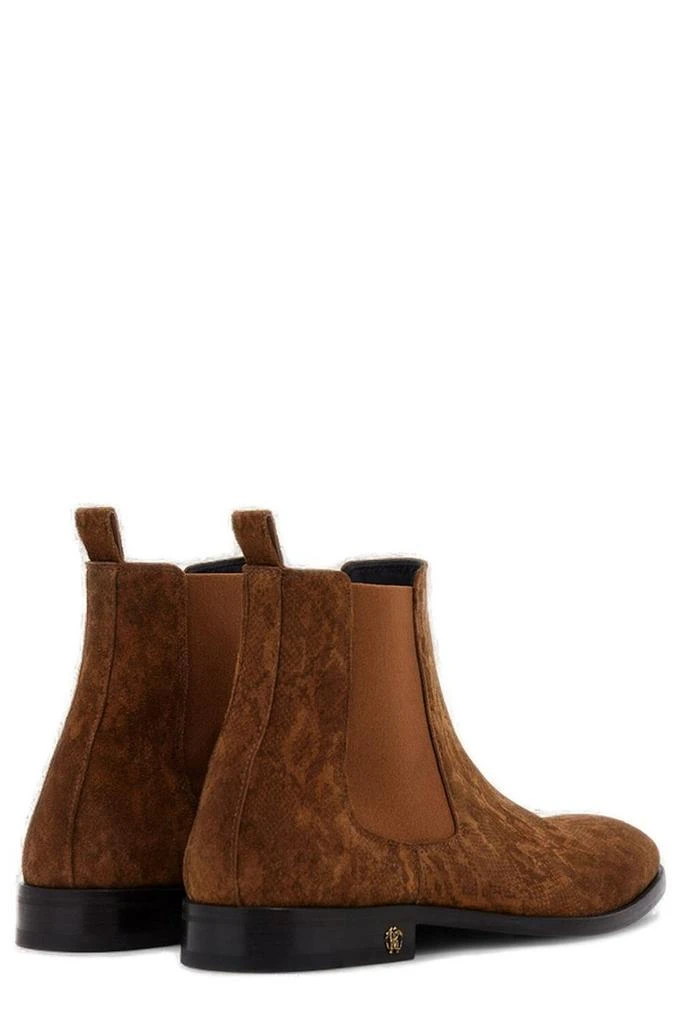 Roberto Cavalli Roberto Cavalli Round-Toe Chelsea Boots 3
