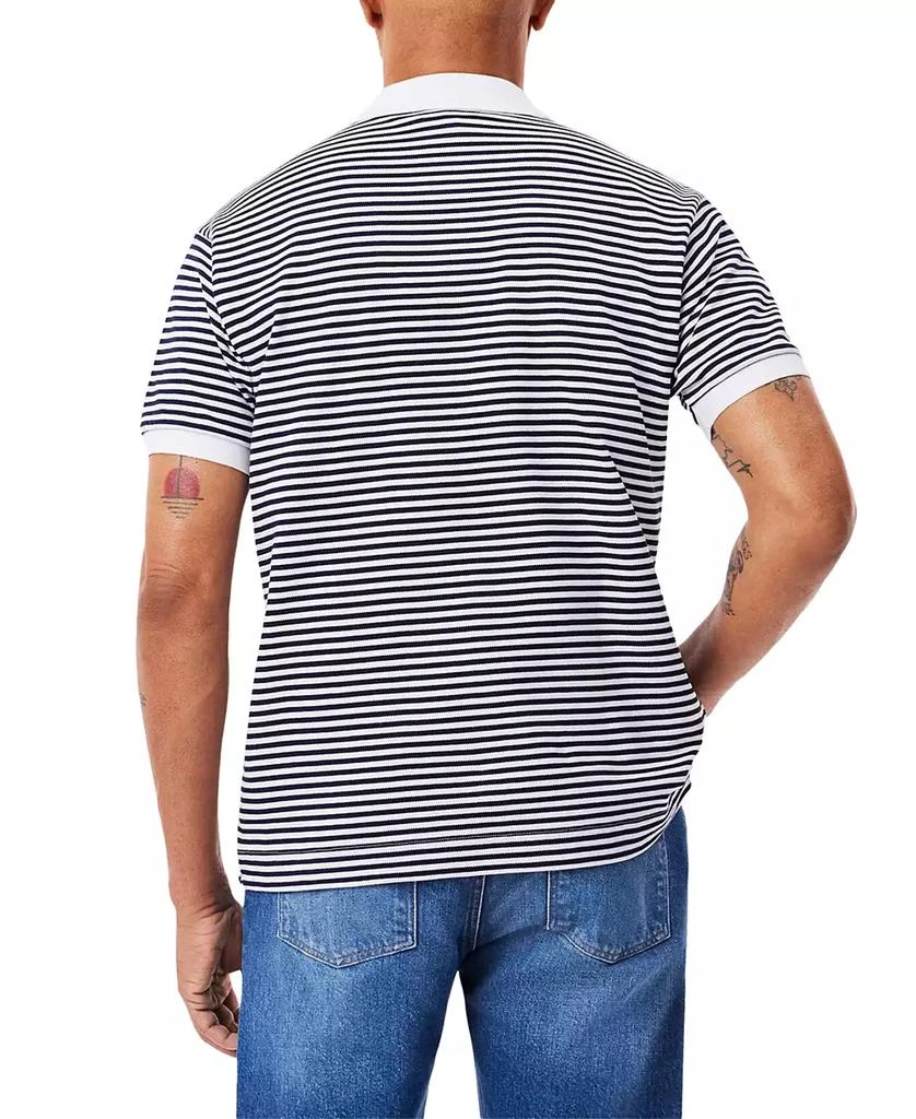 Lacoste Men's Stripe Logo Polo Shirt 3