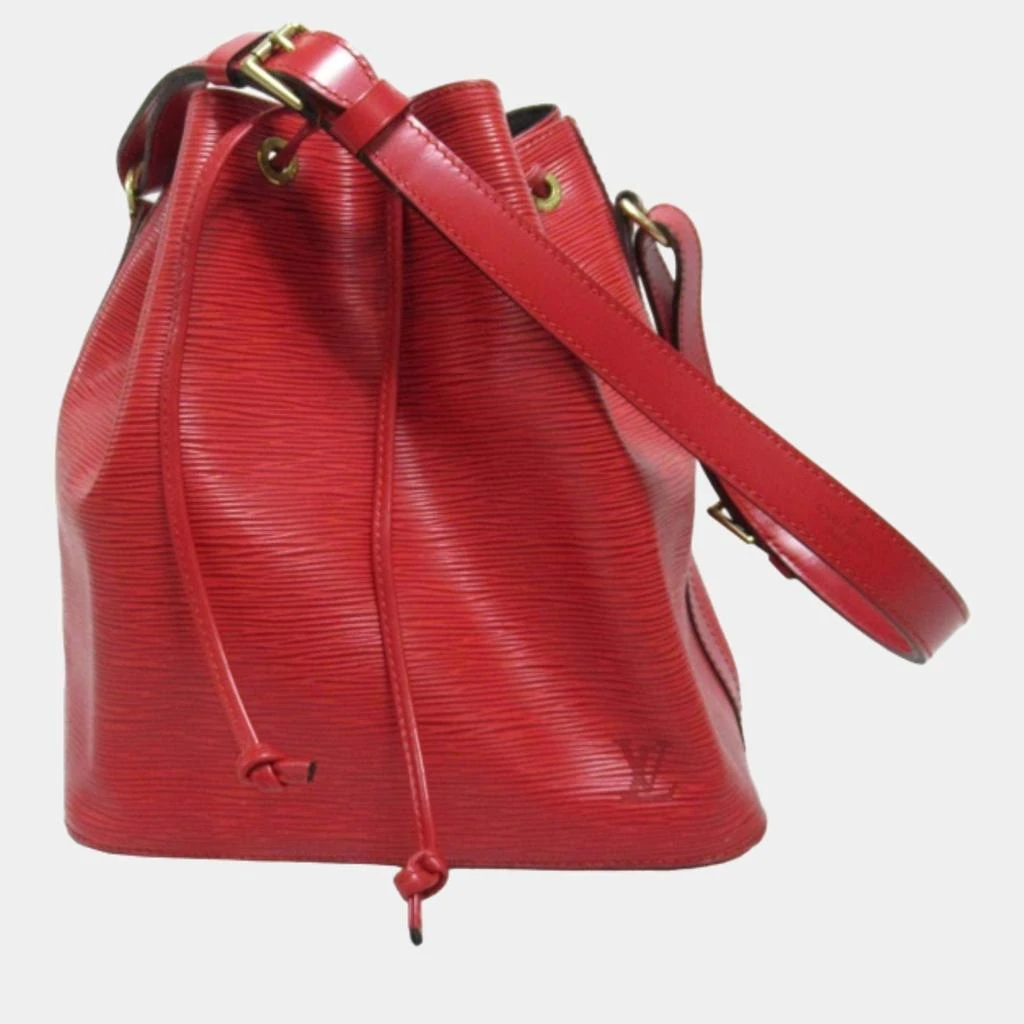 Louis Vuitton Louis Vuitton Red Leather Epi Petit Noe Crossbody Bag 1