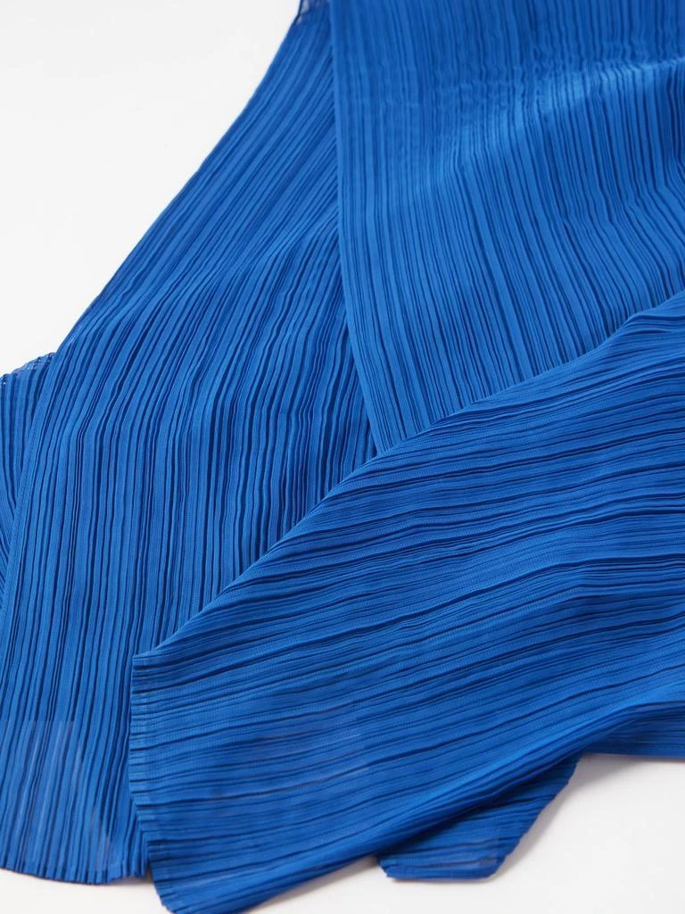 Pleats Please Madame technical-pleated multi-way scarf top 5