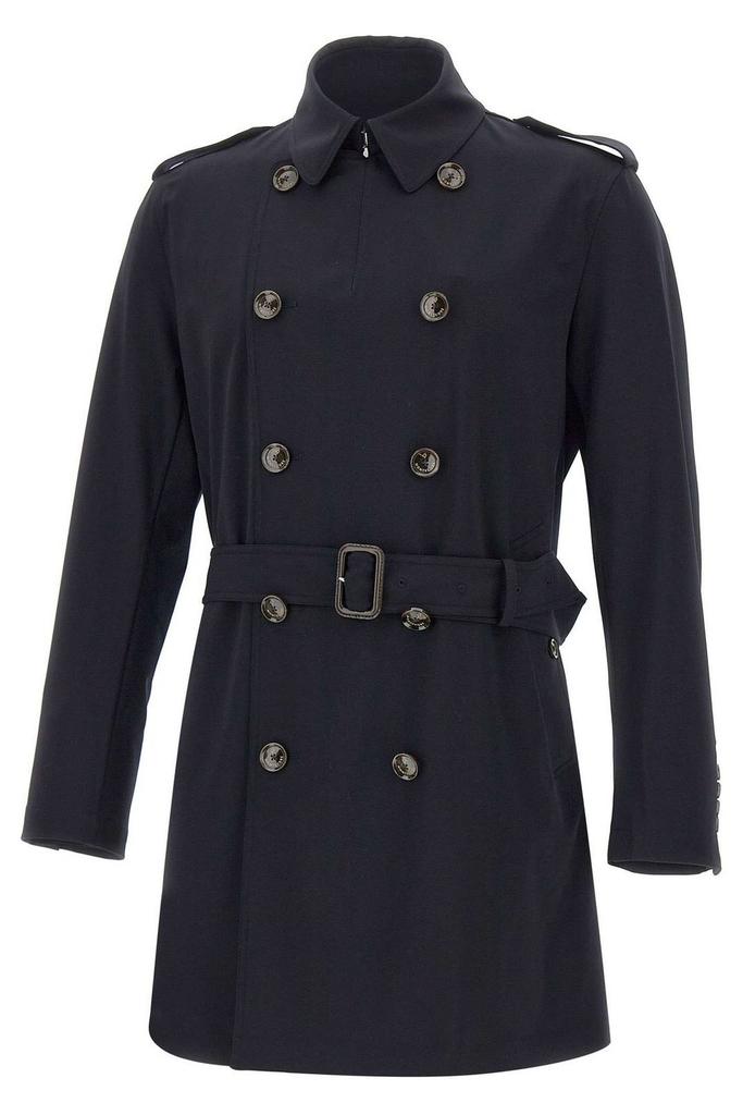 MONTECORE Montecore Double-Breasted Belted Coat