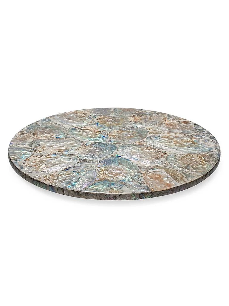 LADORADA Mother-of-Pearl Revolving Tray 1