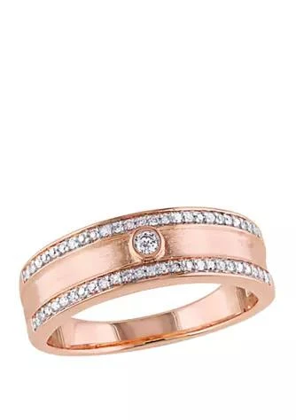 Shop Diamond Ring in 10K Rose Gold on Sale at BeyondStyle – Get 75