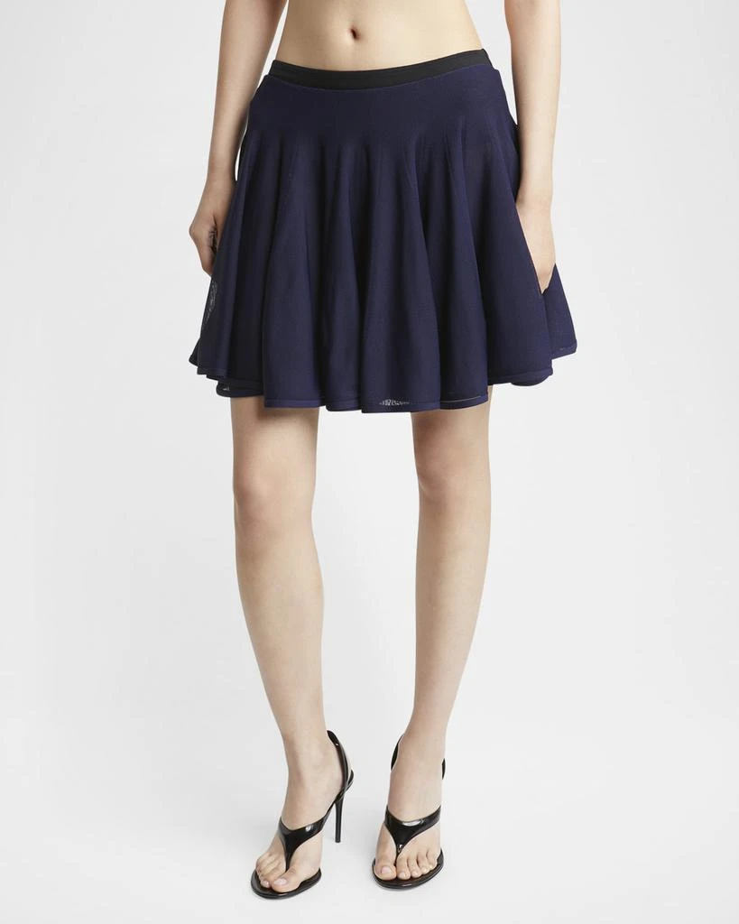 Alaia Flared Mini Skirt 4
