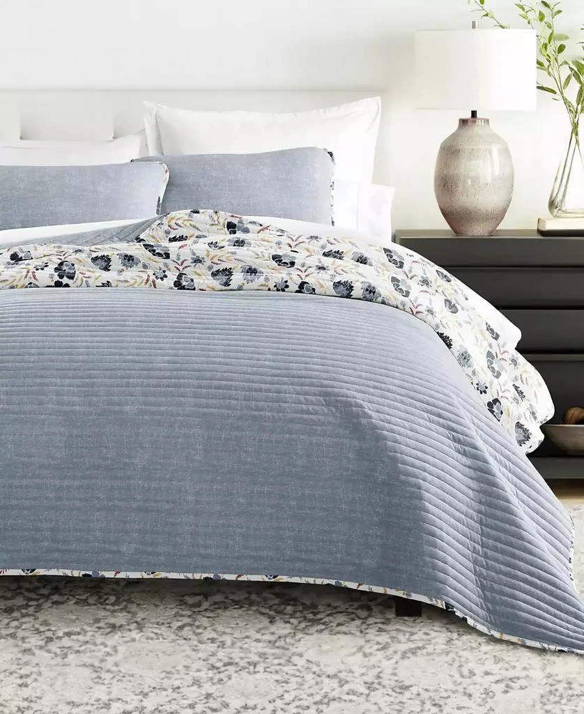 IENJOY HOME French Jacobean Reversible 2-Pc. Quilt Set 3