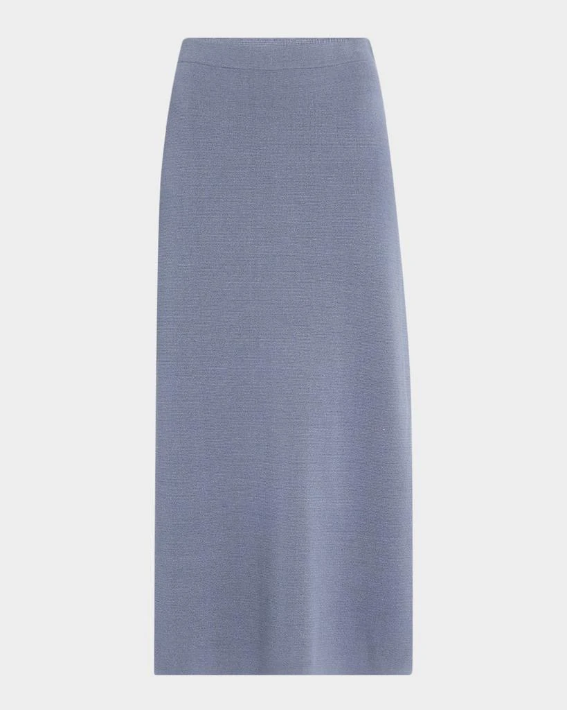 BY MALENE BIRGER Roz Straight Viscose Midi Skirt 1