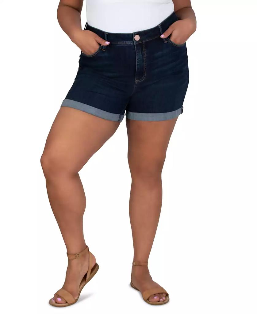 Seven7 Plus Size Booty Shaper 5" Shorts