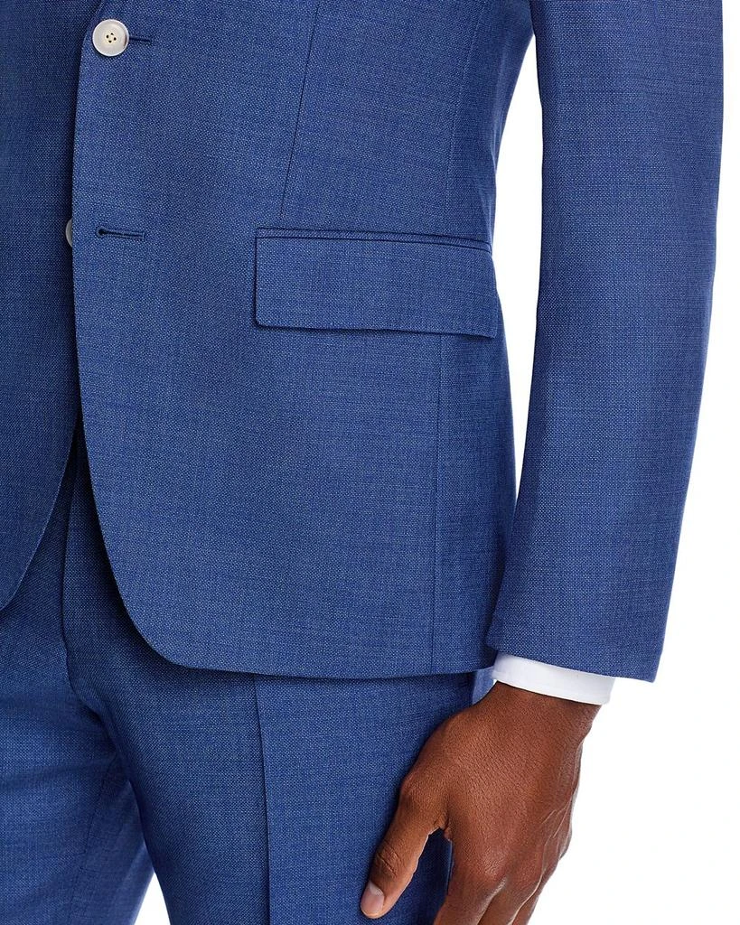 Hugo Boss H-Huge Textured Solid Slim Fit Suit 7