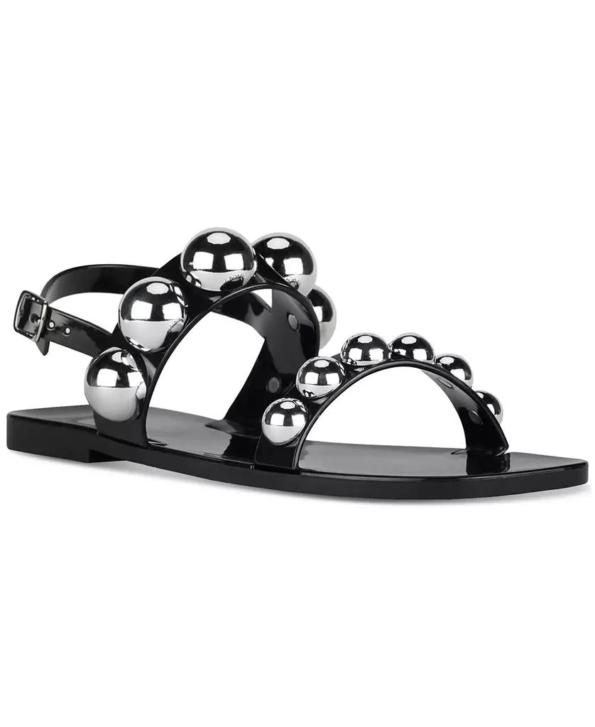 Jeffrey Campbell Gum-Drop Studded Flat Jelly Sandals 1