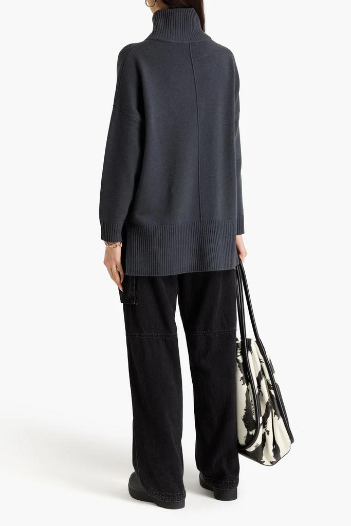 N.PEAL Oversized cashmere turtleneck sweater 3