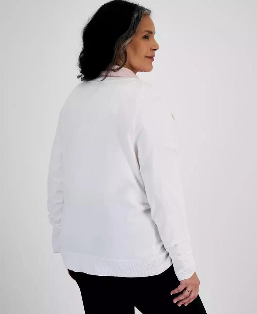 Style & Co Petite Button-Up Cardigan, Created for Macy's 5