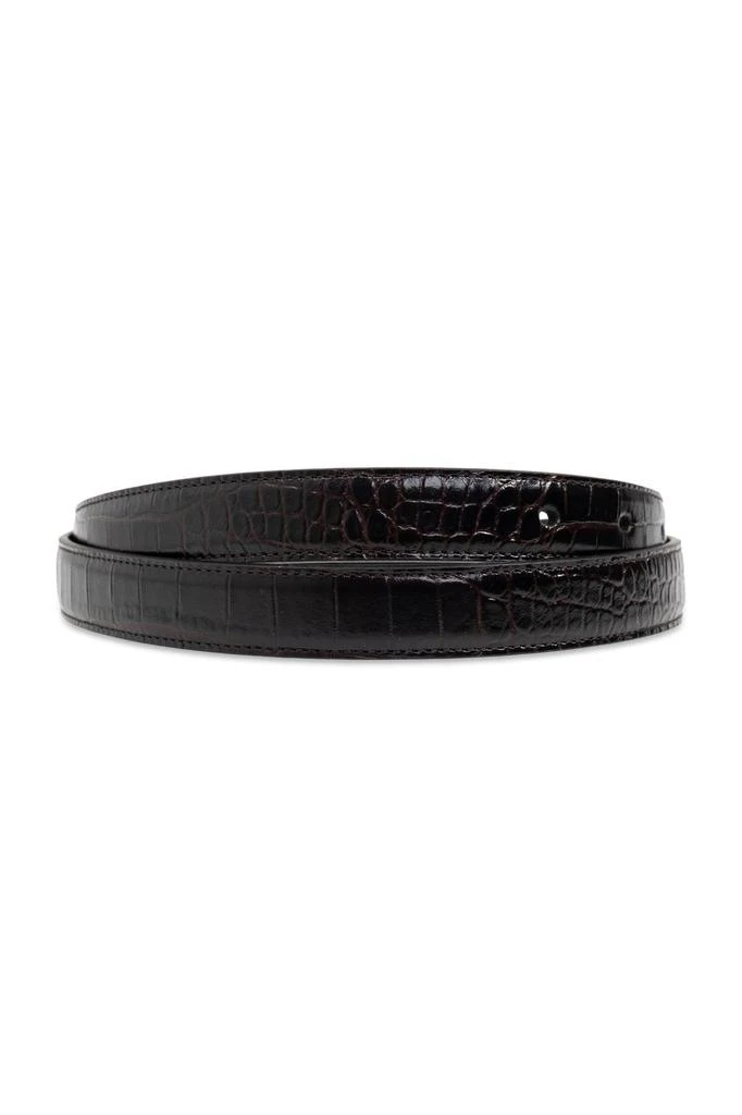 Yves Saint Laurent Saint Laurent Logo Plaque Belt 2