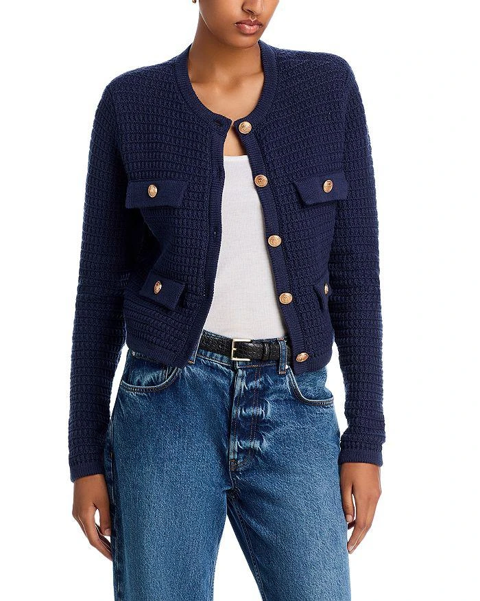 Blank NYC Crewneck Cardigan Sweater 1