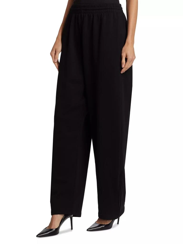 WARDROBE.NYC Hailey Bieber Wide-Leg Track Sweatpants 4