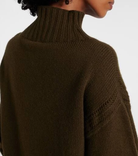 Tom Ford Waffle-knit cashmere and cotton sweater 6