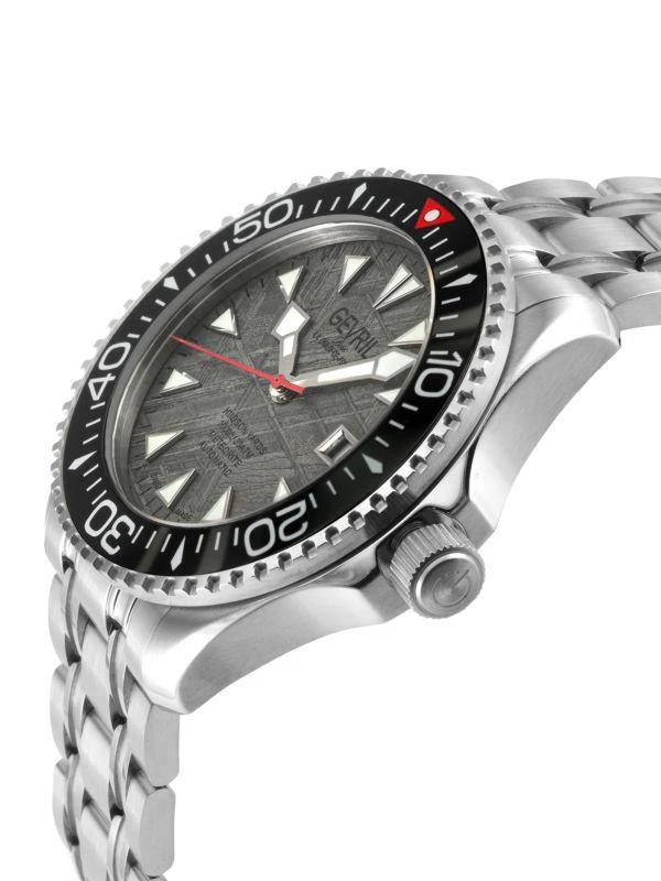 Gevril Hudson Yards 43MM Stainless Steel Bracelet Watch 3