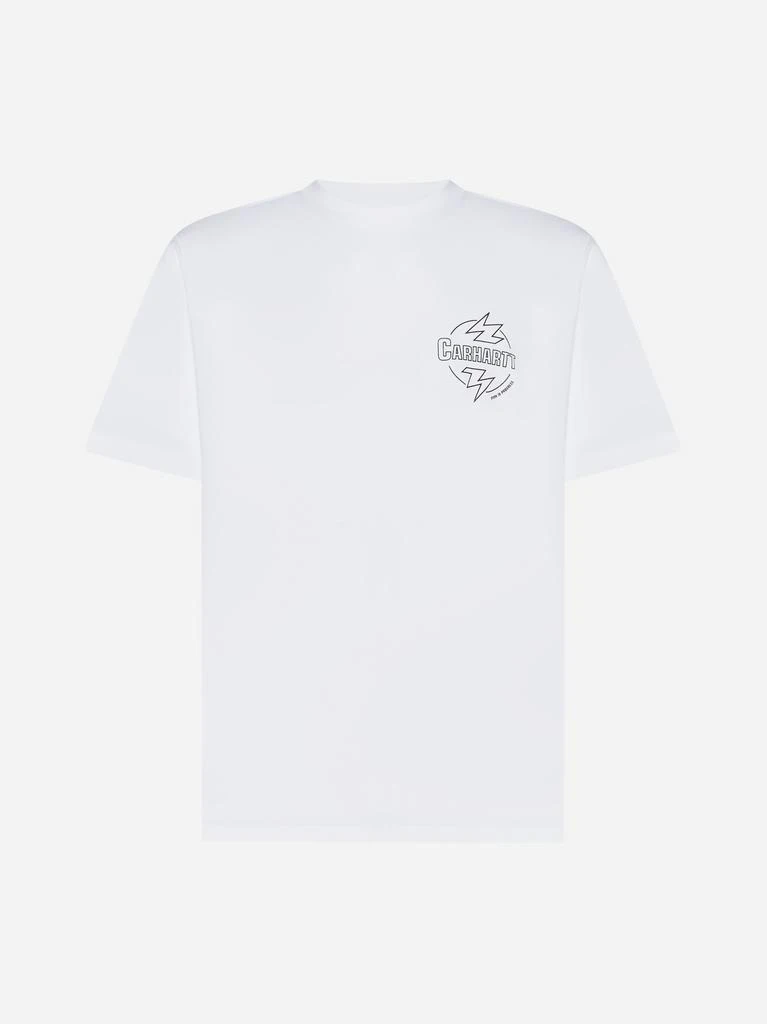 CARHARTT WIP White S/S Ablaze T-shirt 1