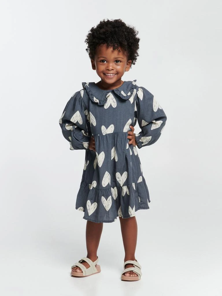 Mini Melissa Mini Melissa Girls Cozy M Lover Sandals in Beige 2