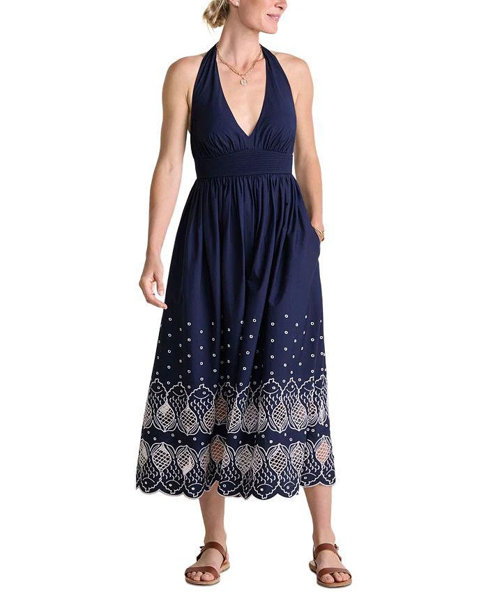 Vineyard Vines Sconset Eyelet Halter Dress 1