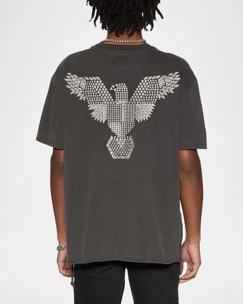 Ksubi Men's Eagle Biggie Faded T-Shirt 3