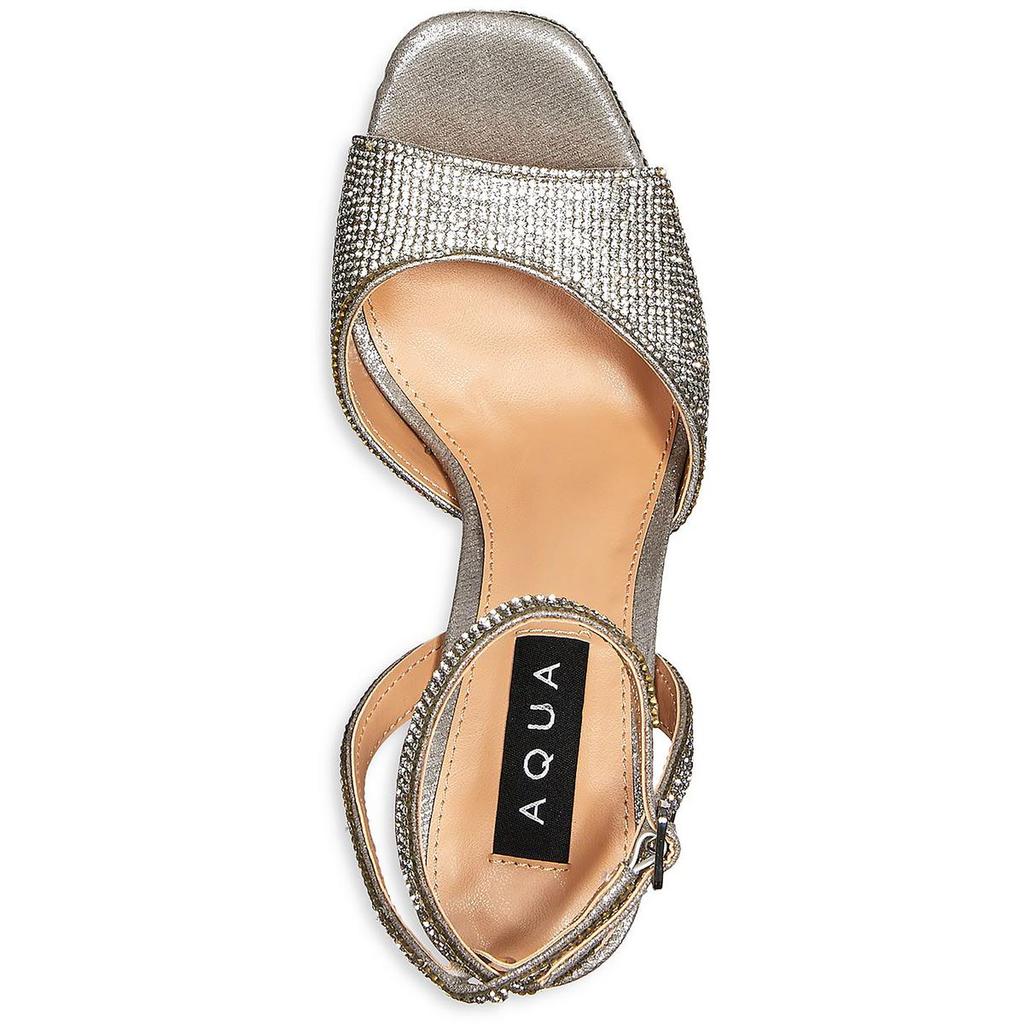 Aqua AQLesly Womens Embellished Man Made Heels