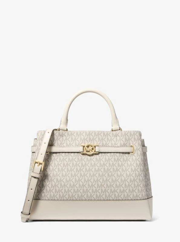 Michael Kors Reed Large Signature Logo Satchel 1