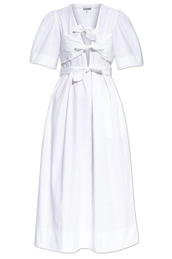chinese dress ladies GANNI Gathered Maxi Dress main image 0