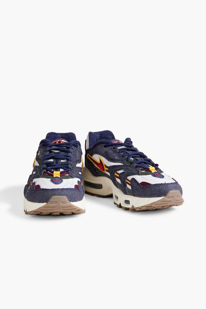 NIKE Air Max 96 II denim and shell sneakers - Running Shoes