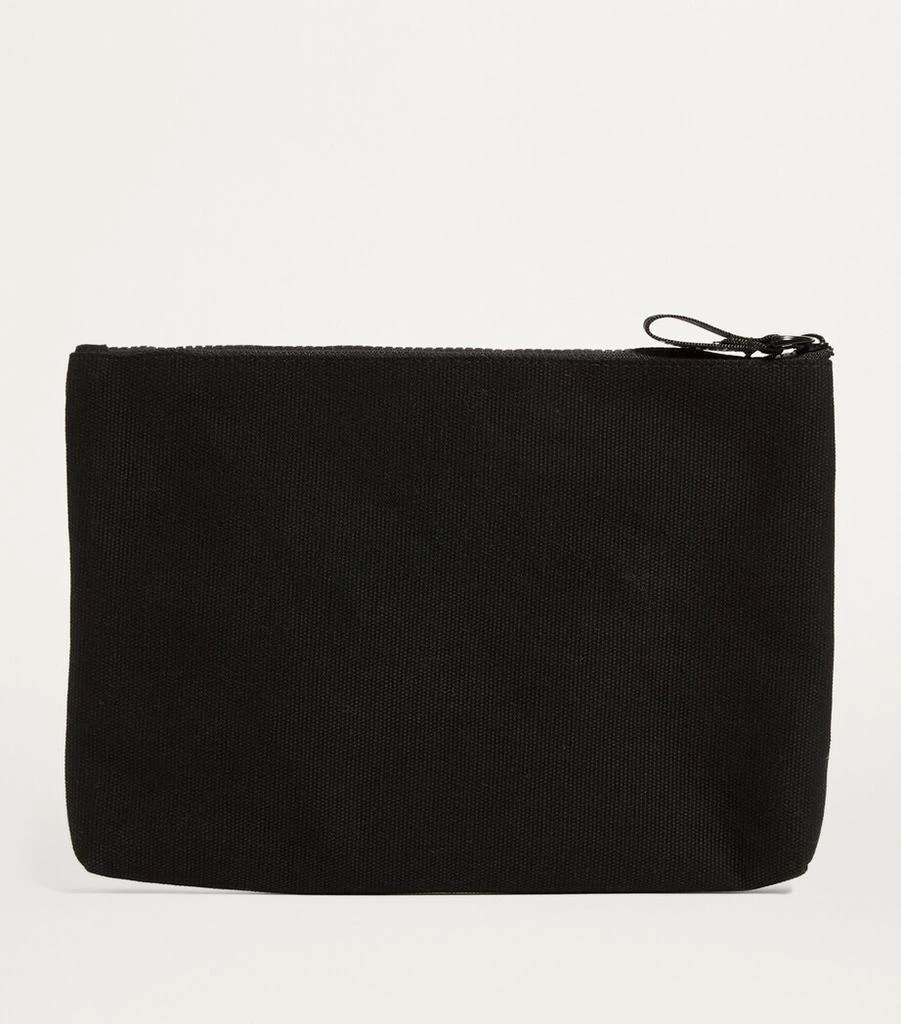 Harrods Medium Cotton Logo Pouch 2