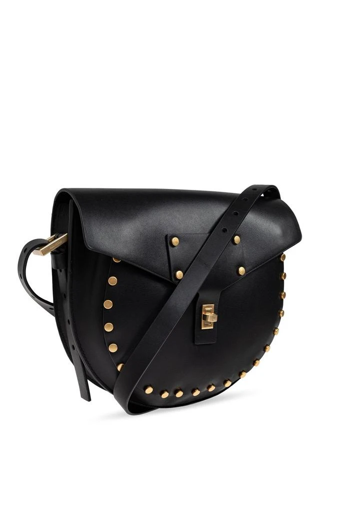 ALL SAINTS Allsaints Studded Saddle Crossbody Bag 4