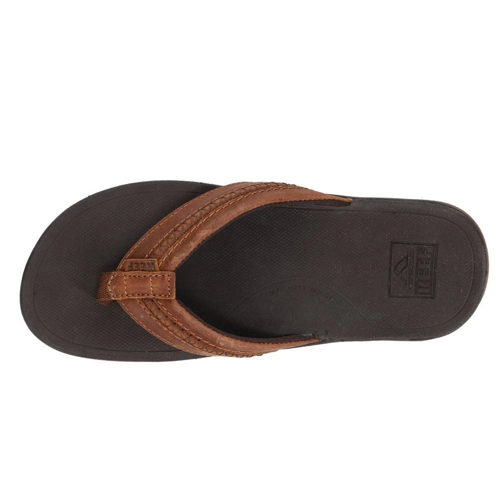 Reef Leather Ortho Coast Flip Flops 4