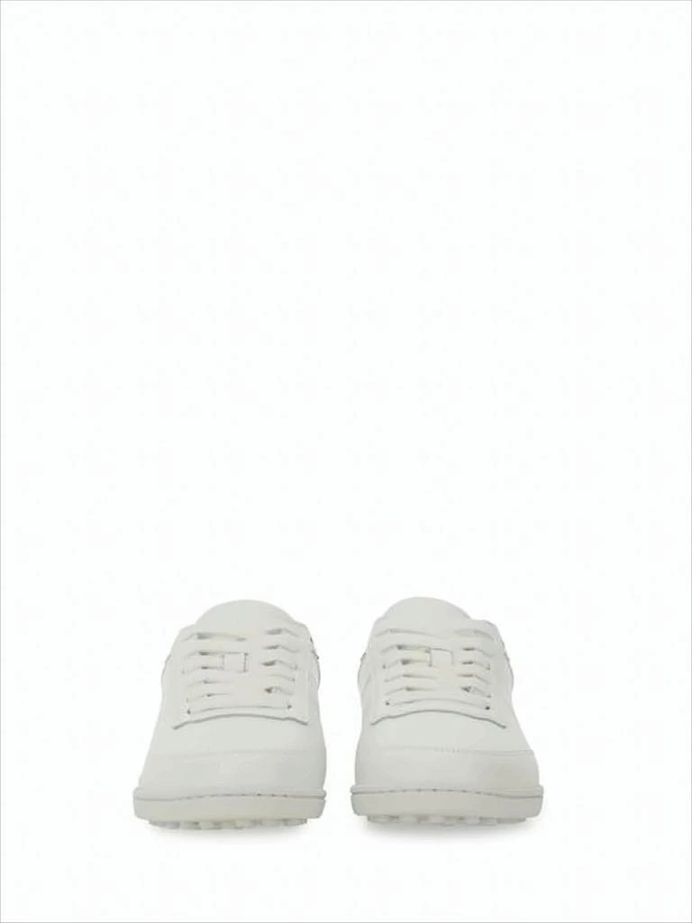 A.P.C. White Sneakers with Textured Rubber Sole 4