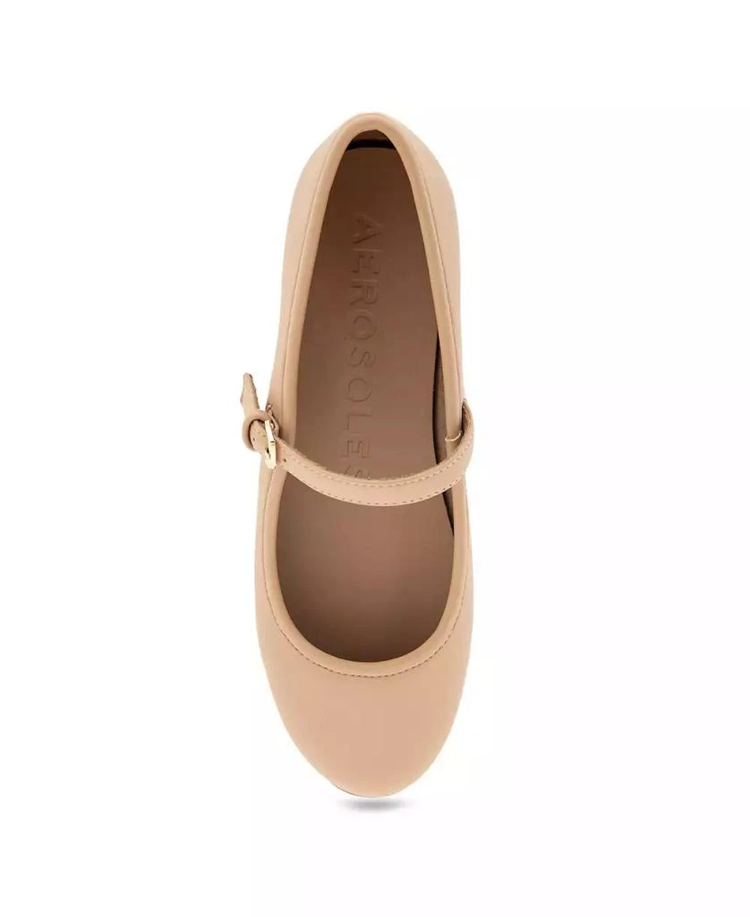 Aerosoles Women's Baylee Round Toe Mary Jane Flats 4
