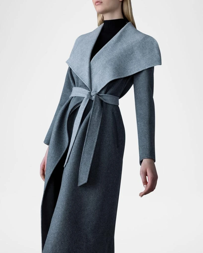 Mackage Mai Wool Belted Wrap Coat 7