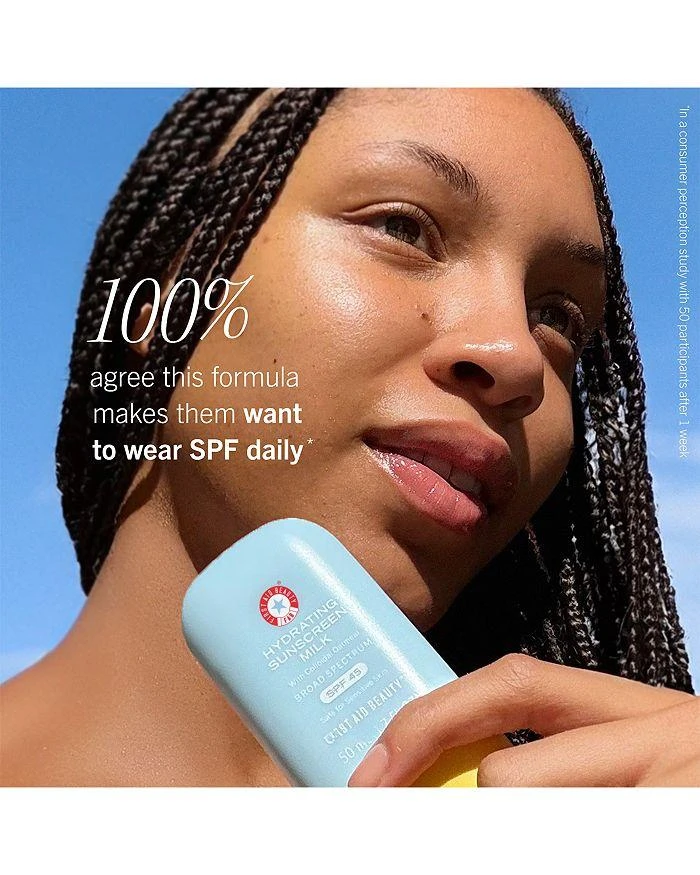 First Aid Beauty Hydrating Sunscreen Milk with Colloidal Oatmeal SPF 45 1.7 oz. 8