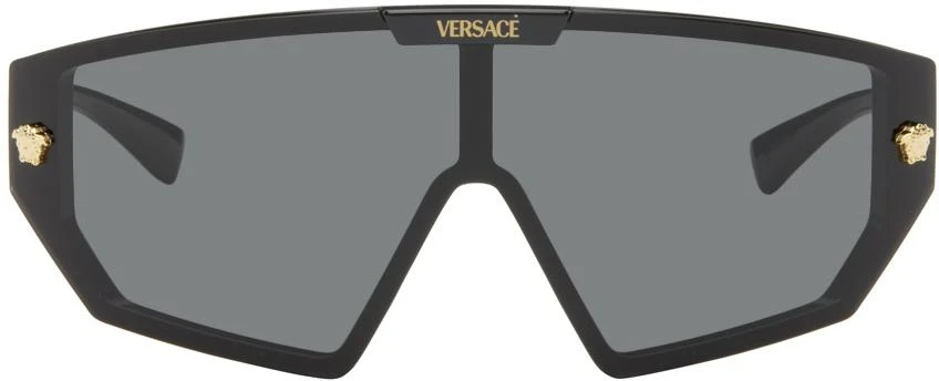 Versace Black Medusa Horizon Sunglasses 1