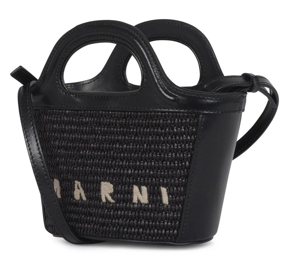 Marni Marni Tropicalia Interwoven Micro Tote Bag 3