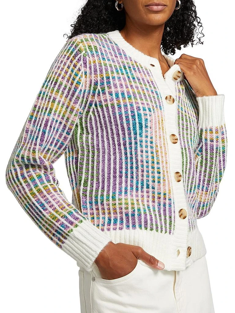 Design History Space-Dyed Crewneck Cardigan 6