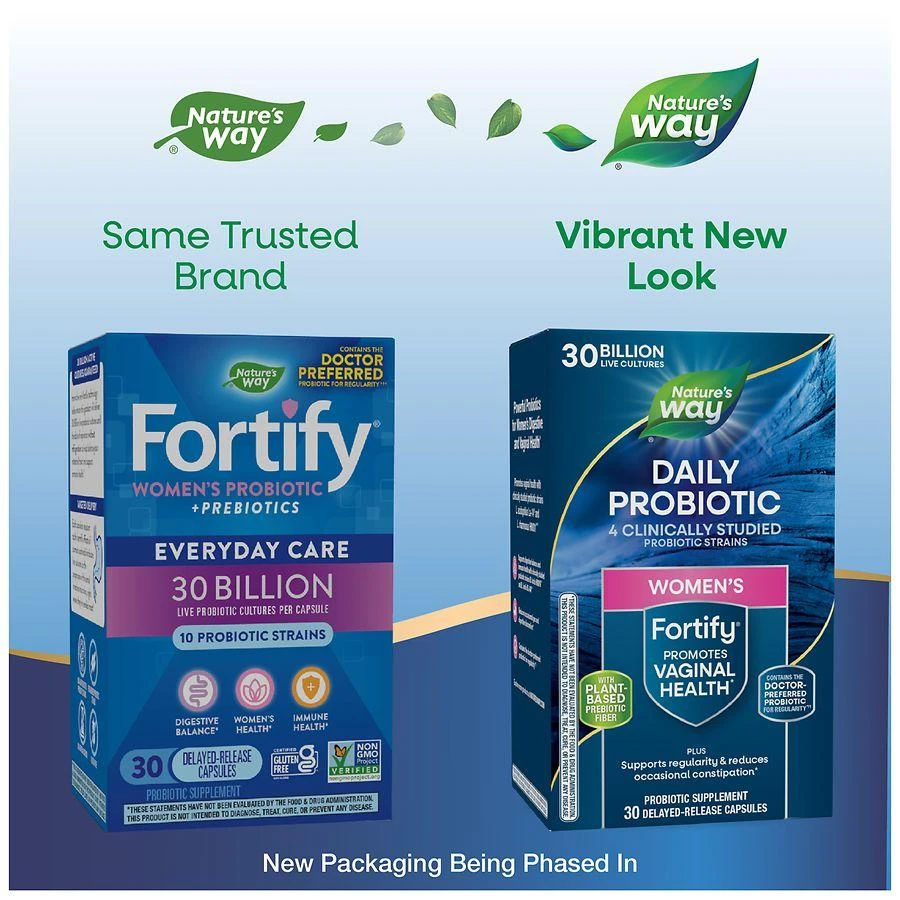 Nature's Way Primadophilus Fortify Women's Probiotic 30 Billion, Vegetarian Capsules 5