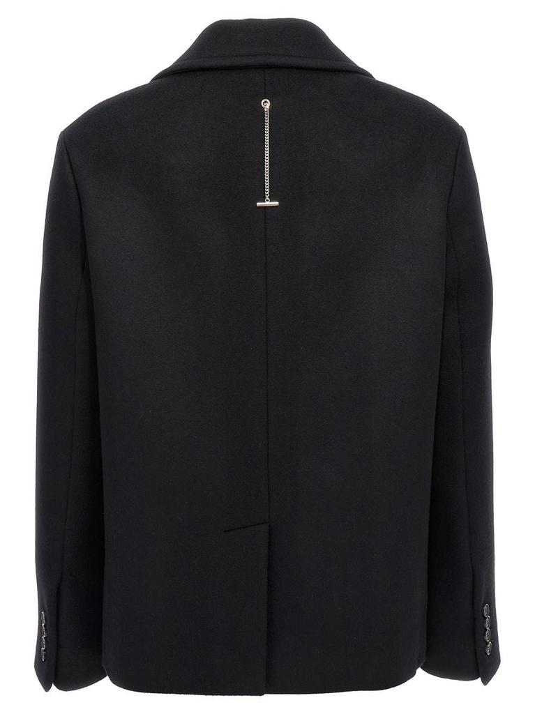 【送料&関税込】Alexander McQueen Felt Double-breasted Coat Alexander McQueen Alexander Mcqueen Felt Double-Breasted