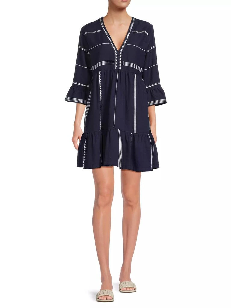 LEMLEM Hanna Bell-Sleeve Minidress 2