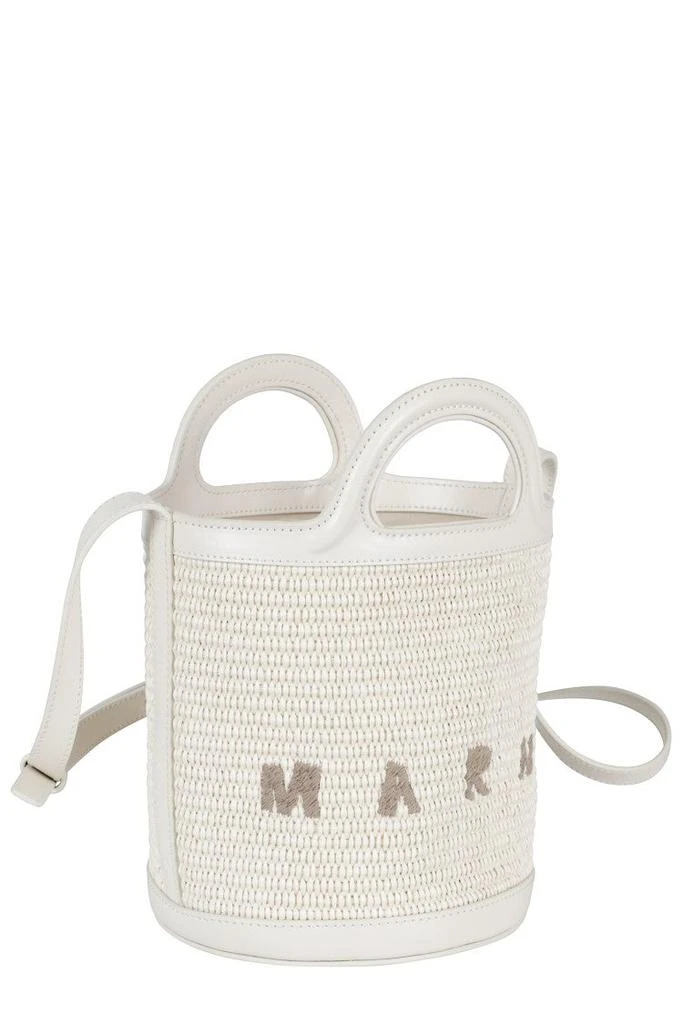 Marni Mini Bucket Bag With Woven Texture 2