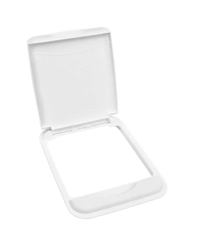Rev-A-Shelf 50 qt. Trash Can Replacement Lid, White (Lid Only), RV-50-LID-1-40