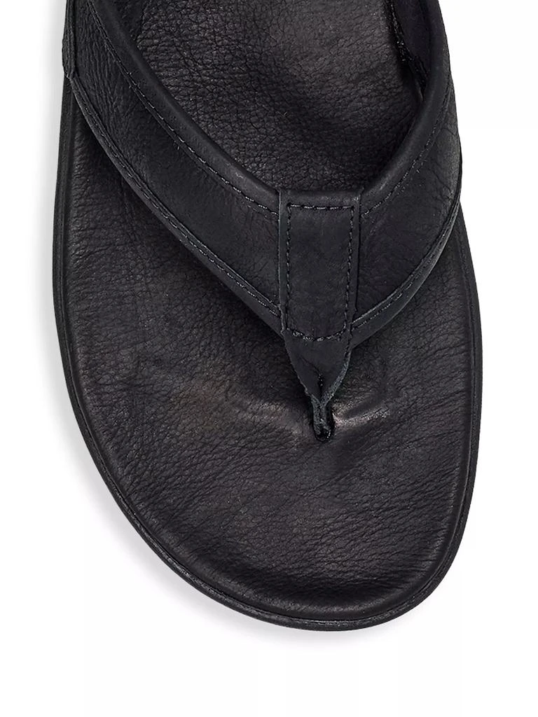 UGG Unisex Seaside Flip Leather Flip Flops 4